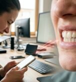 The Tech-Neck Effect: Why Your Bite Feels Off Lately